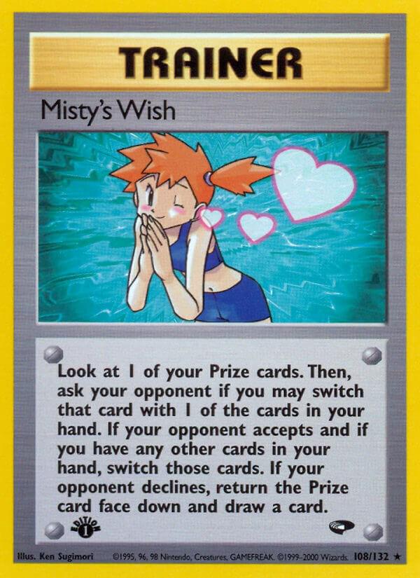 Misty's Wish - Gym Challenge 1st Edition