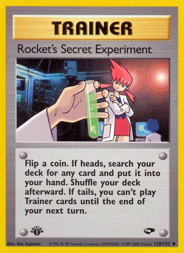 Rocket's Secret Experiment - Gym Challenge 1st Edition