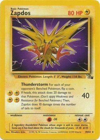 Zapdos - Fossil