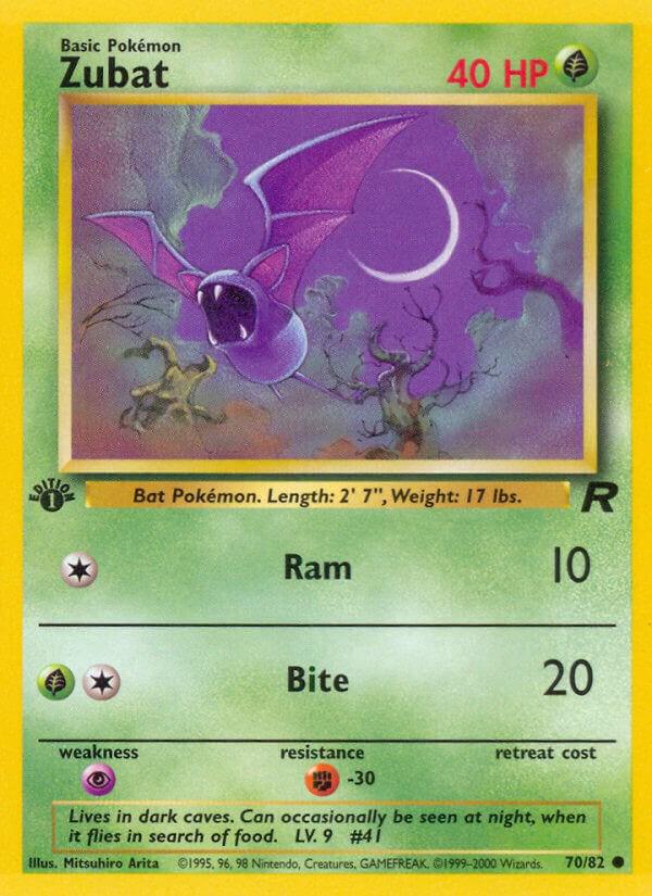 Zubat - Team Rocket 1st Edition