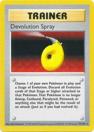 Devolution Spray - Base Set (Shadowless)