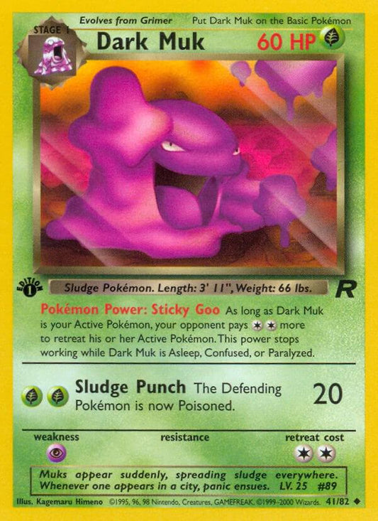 Dark Muk - Team Rocket 1st Edition