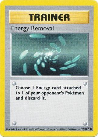 Energy Removal - Base Set (Shadowless)