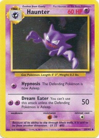 Haunter - Base Set (Shadowless)