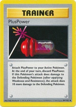 PlusPower - Base Set (Shadowless)