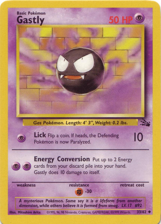 Gastly - Fossil