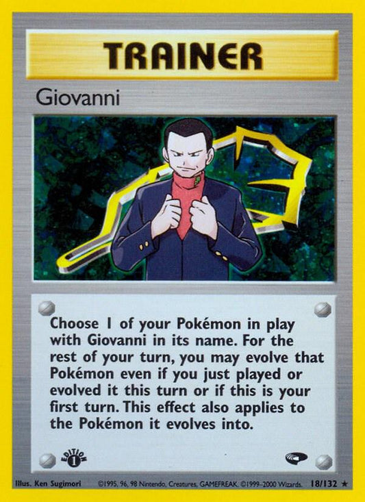 Giovanni - Gym Challenge 1st Edition