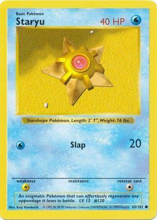 Staryu - Base Set (Shadowless)