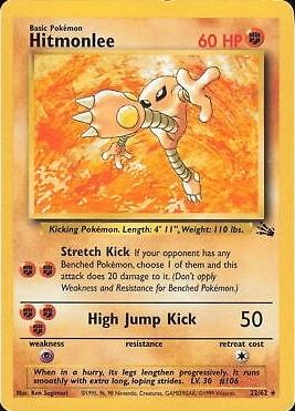 Hitmonlee - Fossil