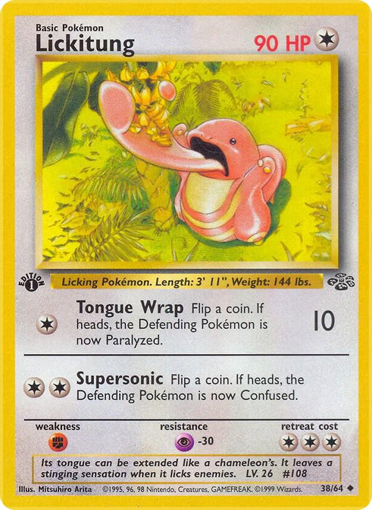 Lickitung - Jungle 1st Edition