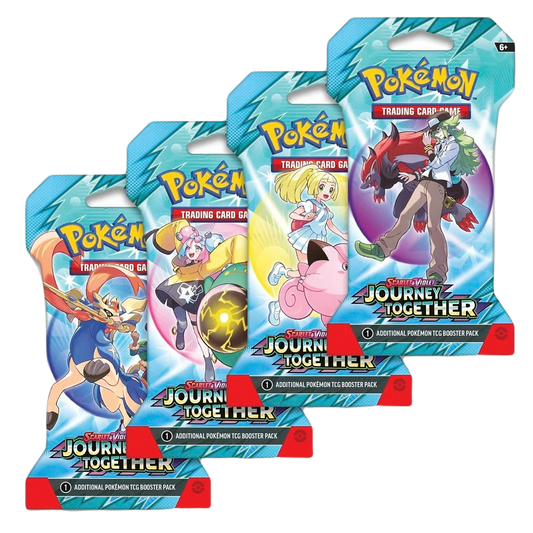 PRE ORDER: Journey Together Booster Pack Art Bundle (Set of 4)